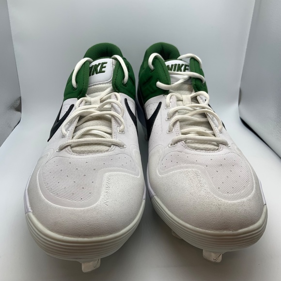 Nike Air Zoom Dragon Low Men\'s Metal Baseball Cleats White/Green Size 15 main image 10